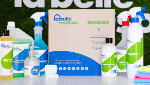 Product line with eco-friendly packaging design from La Belle Maison